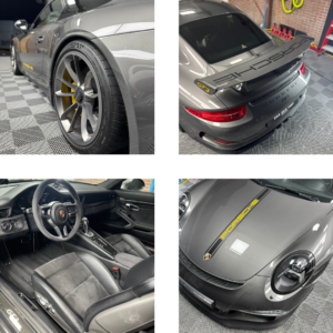 Wij hebben deze Porsche 911 GT3 een uitgebreide handwas gegeven en het interieur gereinigd met wat extra aandacht voor het reinigen van het alcantara op o.a. het stuur, de middenconsole en de stoelen. 