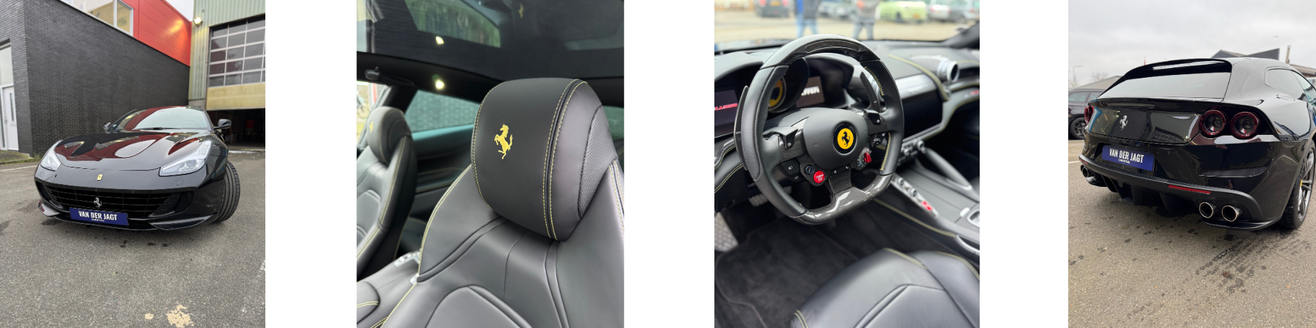 Deze Ferrari GTC4 Lusso V12 hebben wij in topconditie gebracht na een uitgebreide detailbehandeling. We hebben het exterieur grondig gereinigd en ook het interieur heeft de nodige aandacht gekregen.